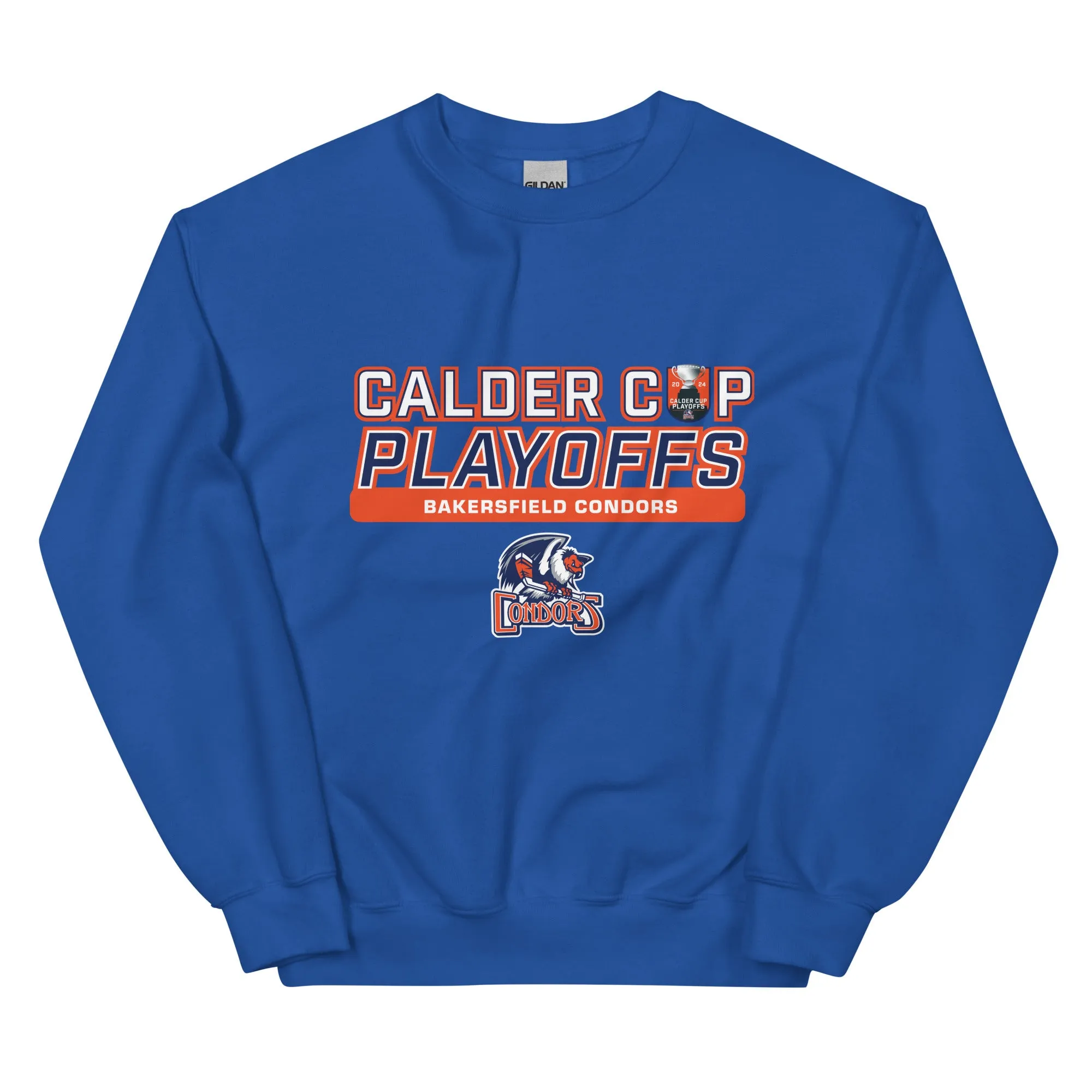 Bakersfield Condors 2024 Calder Cup Playoffs Adult Crewneck Sweatshirt