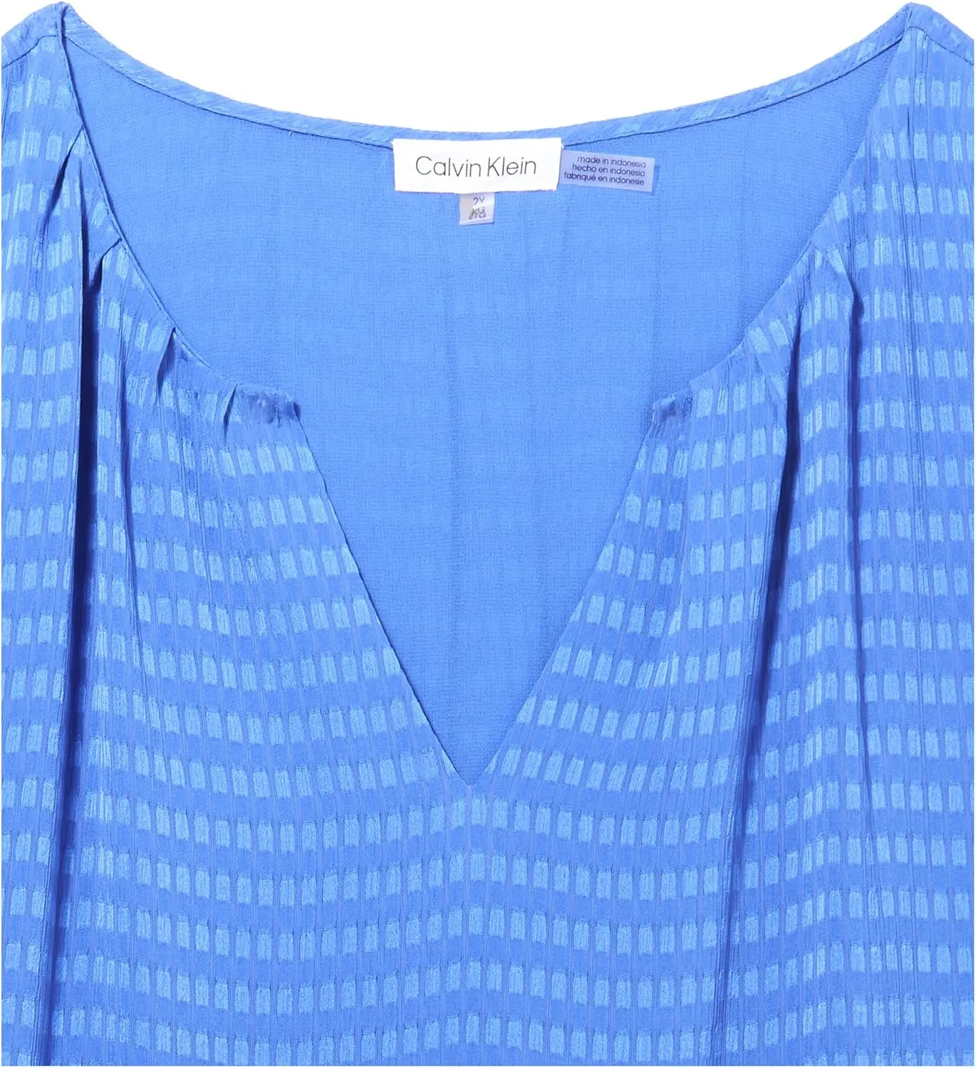Calvin Klein Women's Top Short Sleeve Blouse