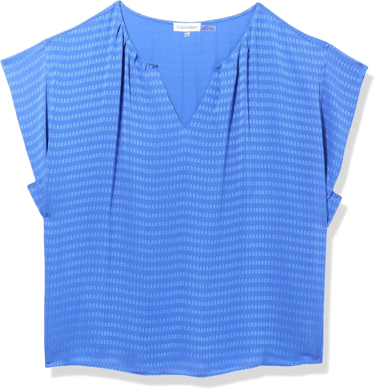 Calvin Klein Women's Top Short Sleeve Blouse