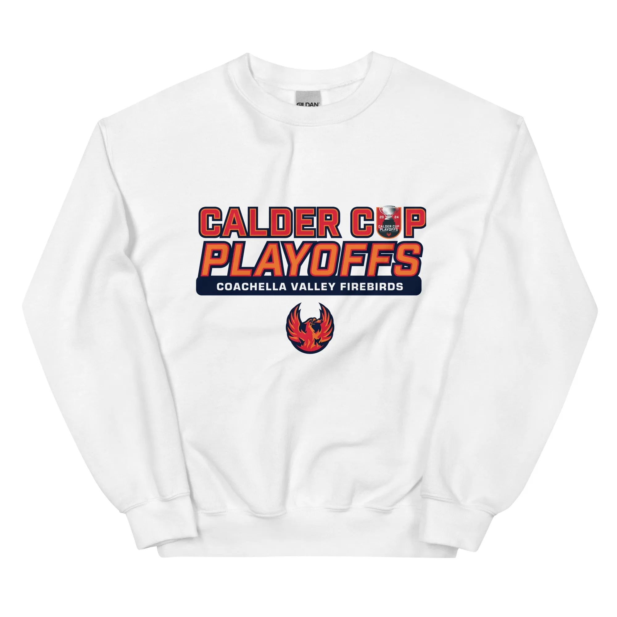 Coachella Valley Firebirds 2024 Calder Cup Playoffs Adult Crewneck Sweatshirt
