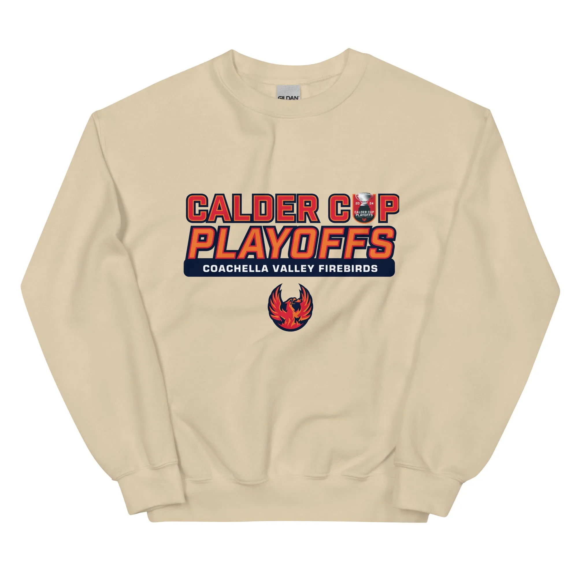 Coachella Valley Firebirds 2024 Calder Cup Playoffs Adult Crewneck Sweatshirt