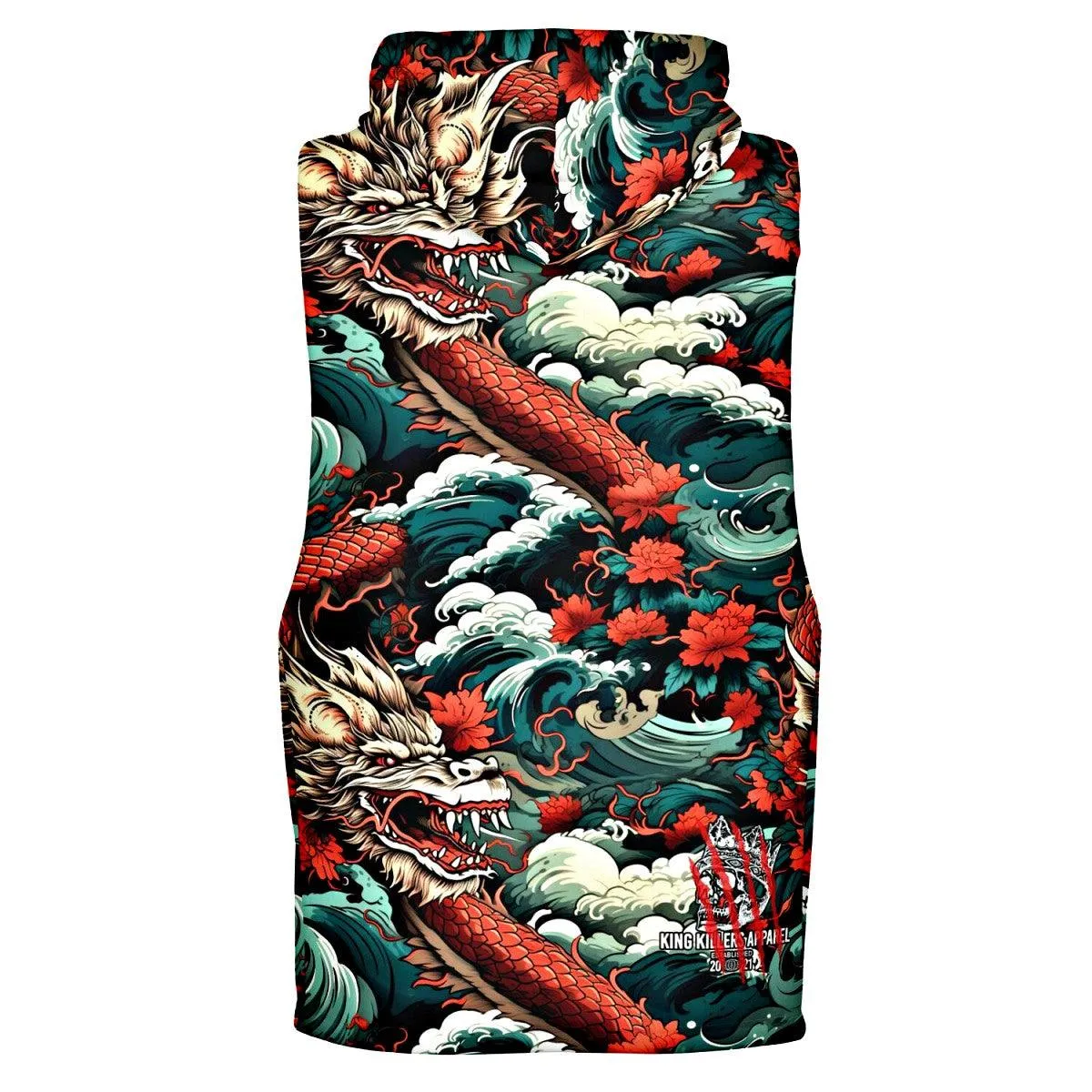 Dragon Slayer Sleeveless Workout Hoodie