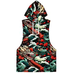 Dragon Slayer Sleeveless Workout Hoodie