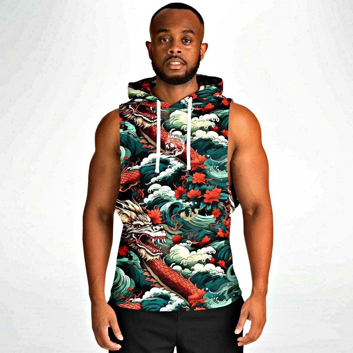 Dragon Slayer Sleeveless Workout Hoodie