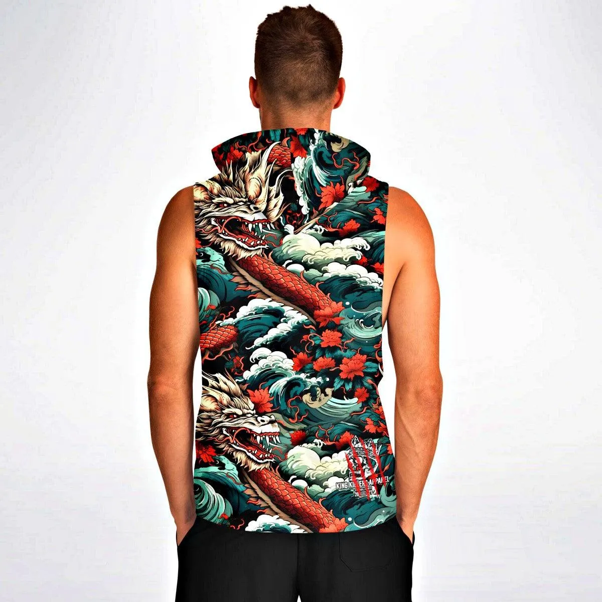 Dragon Slayer Sleeveless Workout Hoodie