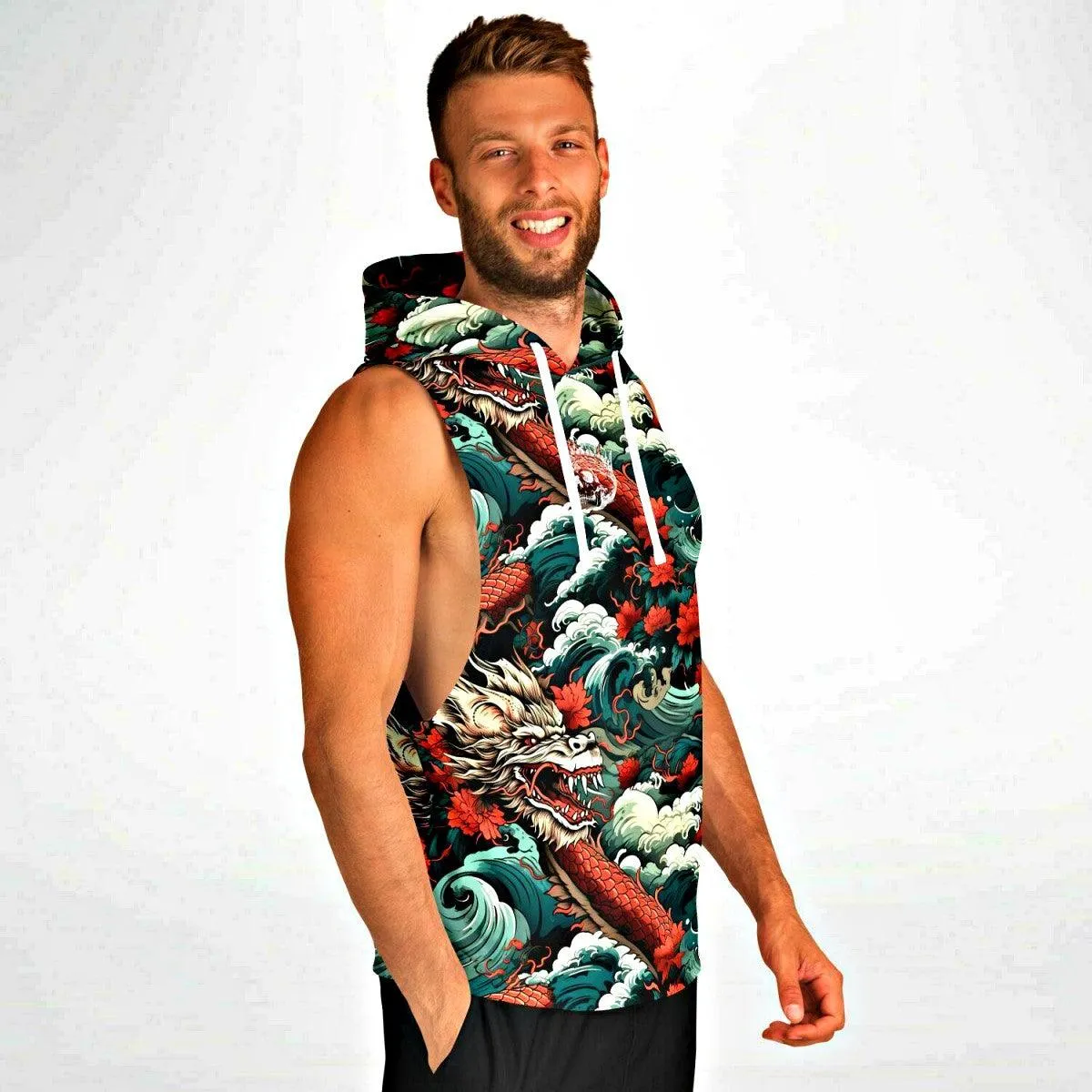 Dragon Slayer Sleeveless Workout Hoodie