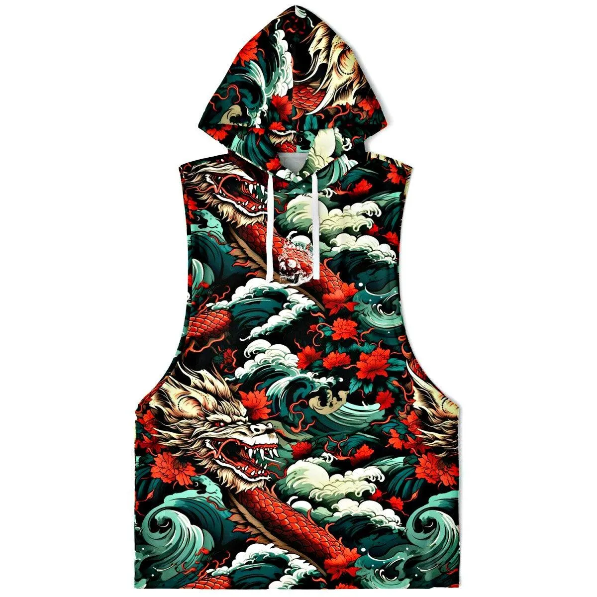 Dragon Slayer Sleeveless Workout Hoodie
