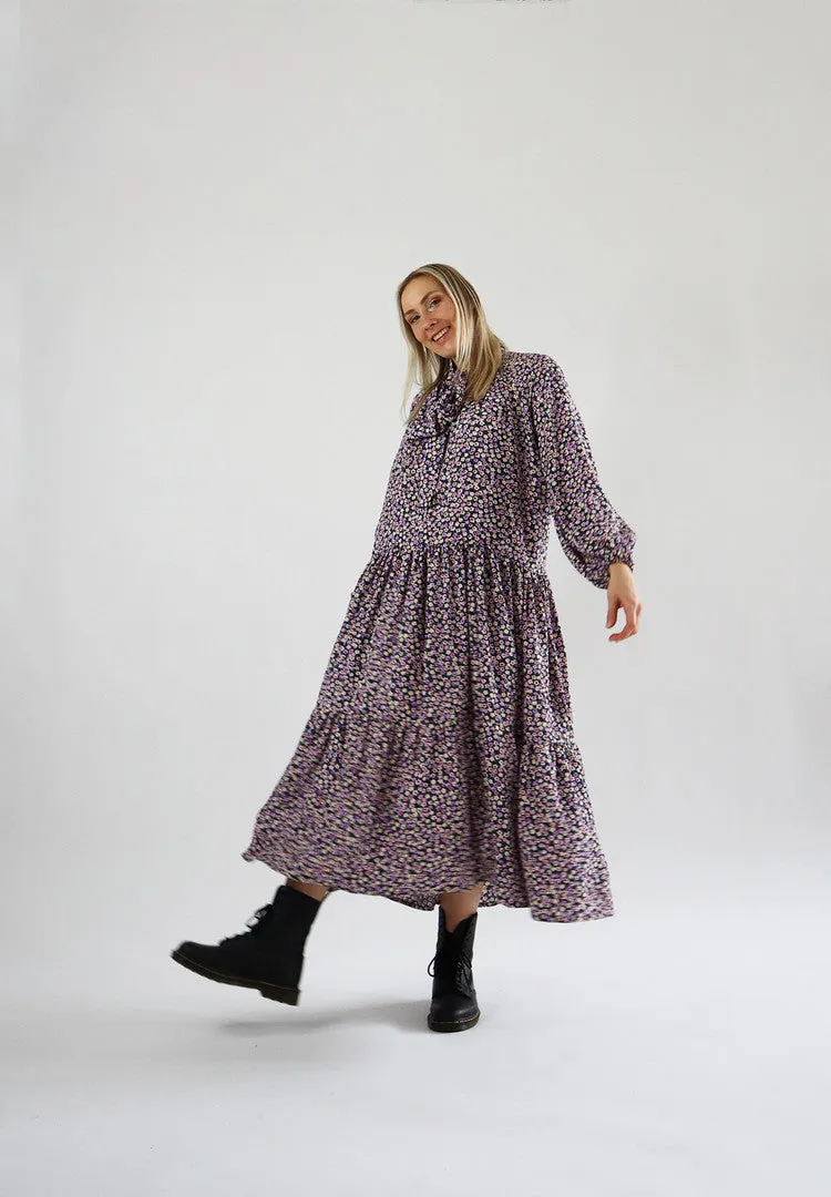 Flowy Dress Long Flowery Meadow
