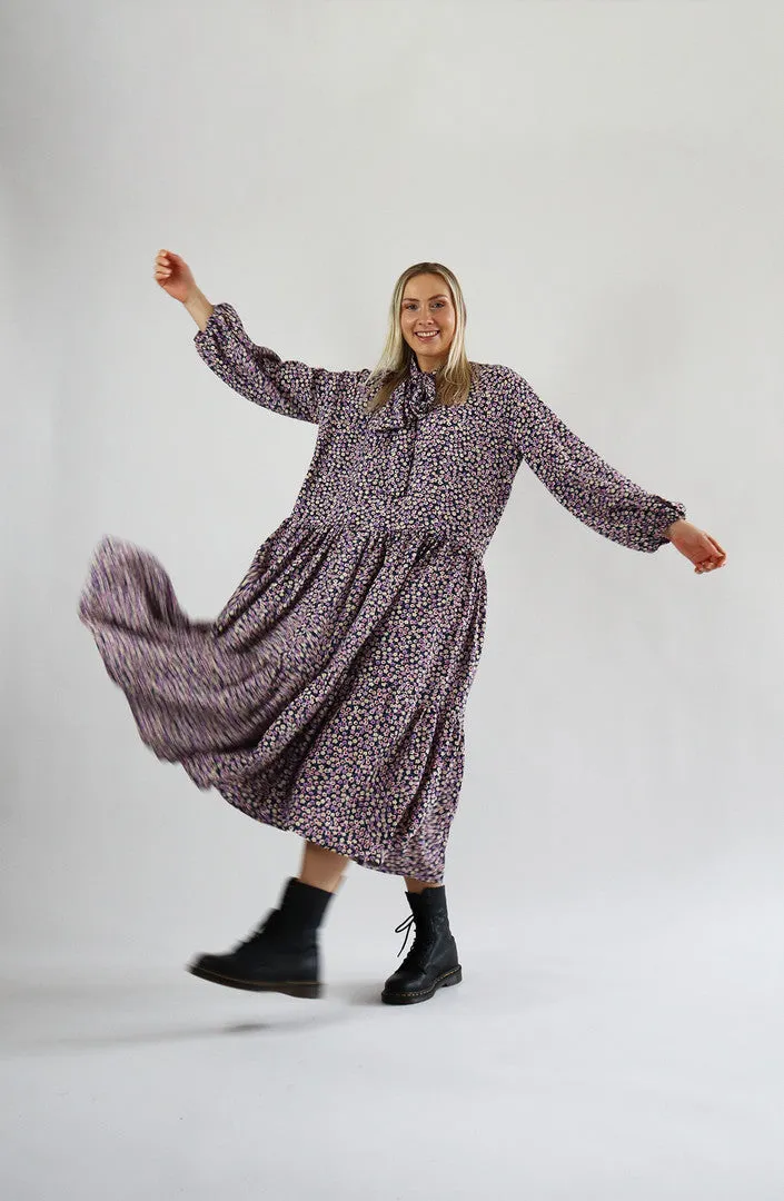 Flowy Dress Long Flowery Meadow