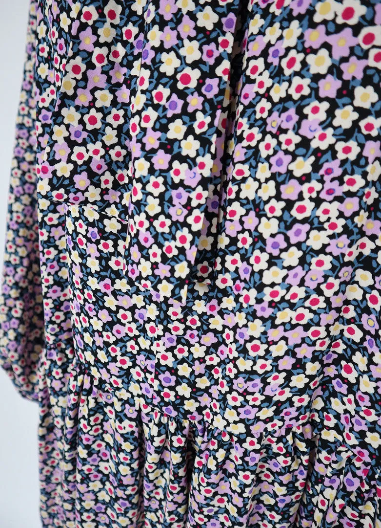 Flowy Dress Long Flowery Meadow