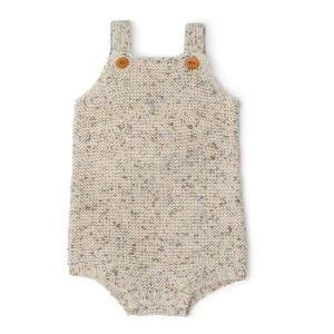 Grown Organic Funfetti Romper - Sea