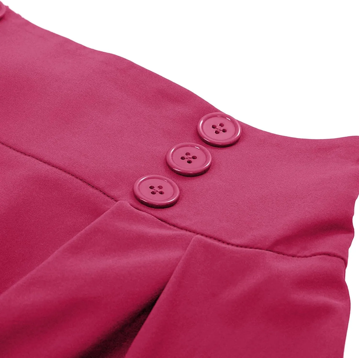 High Waisted Midi Skirt Women Vintage Skirts A Line Swing Skirt Elegant Maxi Skirts Dressy Skirt Elastic Summer Skirt