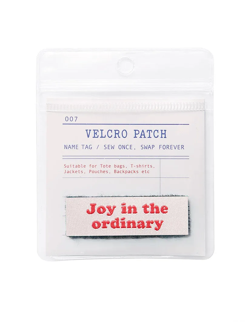 Joy in the Ordinary Velcro Patch