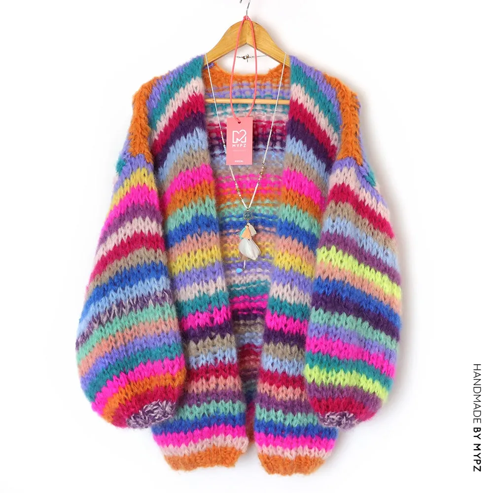 Knitting Kit – MYPZ Chunky Funky Mohair Cardigan No.15 (ENG-NL)