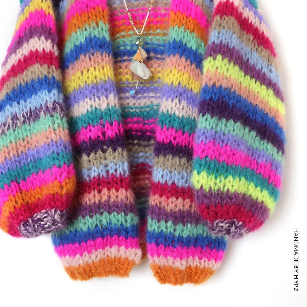 Knitting Kit – MYPZ Chunky Funky Mohair Cardigan No.15 (ENG-NL)
