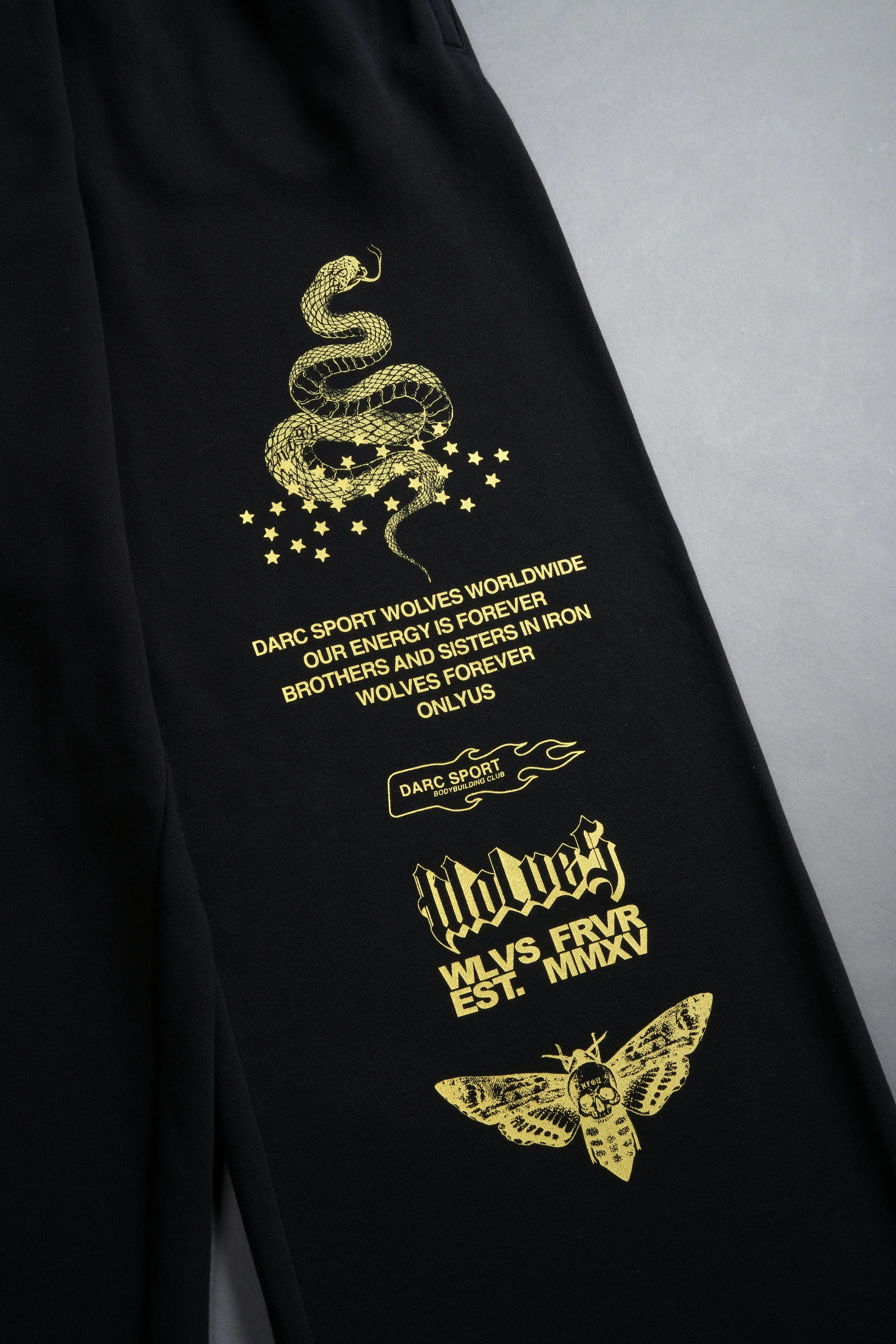 Never Back Down Durst Sweats V2 in Black
