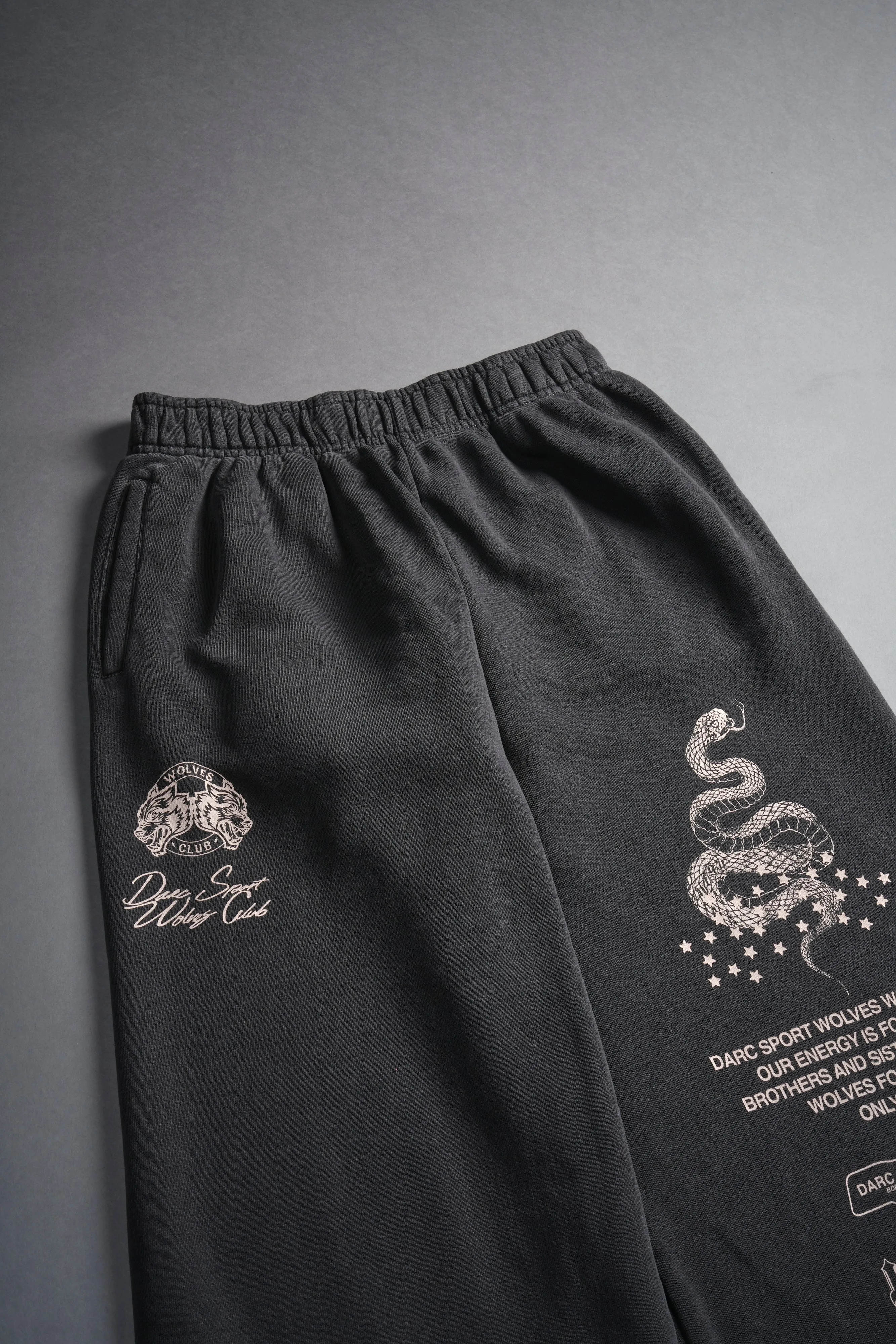 Never Back Down Durst Sweats V2 in Wolf Gray