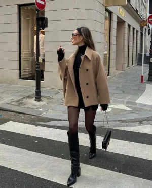 Nikkie Wool Coat | Stylish Warm Outerwear