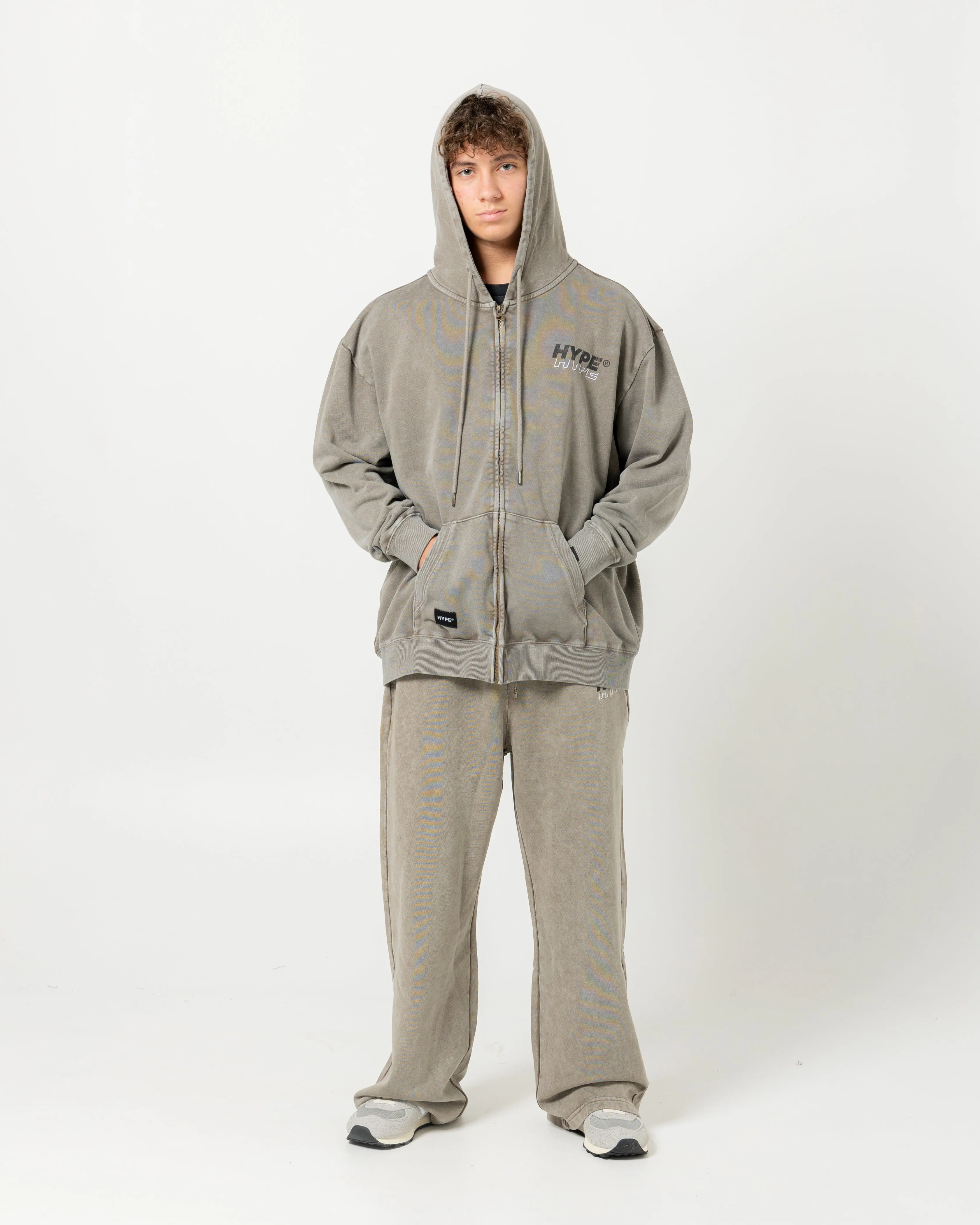Signature Italic Zip Hoodies