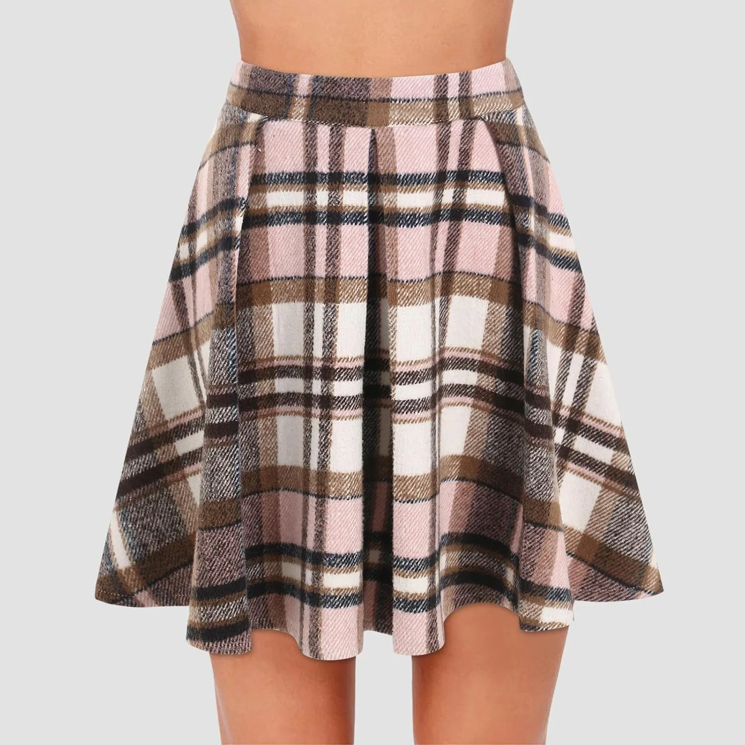 Skirts for Women Summer Pleated Mini Skirt Casual Dressy Flowy High Waisted Skirts Beach Vacation Outfits Clothes
