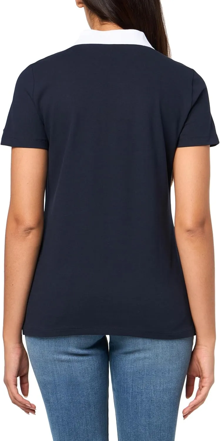 Tommy Hilfiger Women's 1/4 Zip Collared Polo Shirt