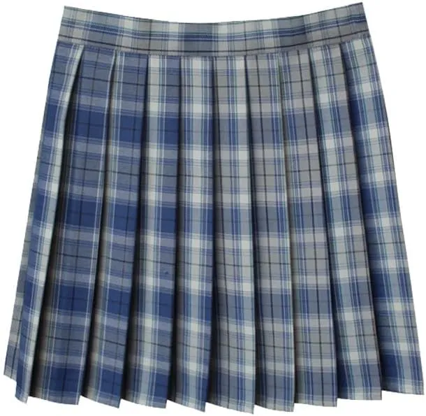 Women's Pleated Mini Skirts and Tie 3 Piece Sets Sexy Cute Plaid Skirt High Waisted A-Line Swing Lingerie Skirt