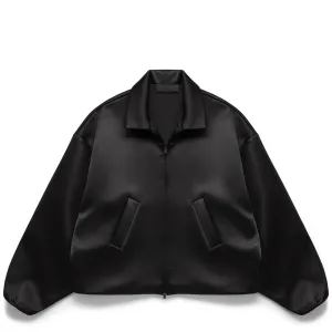WOMEN'S SATIN NYLON BOMBER JACKET