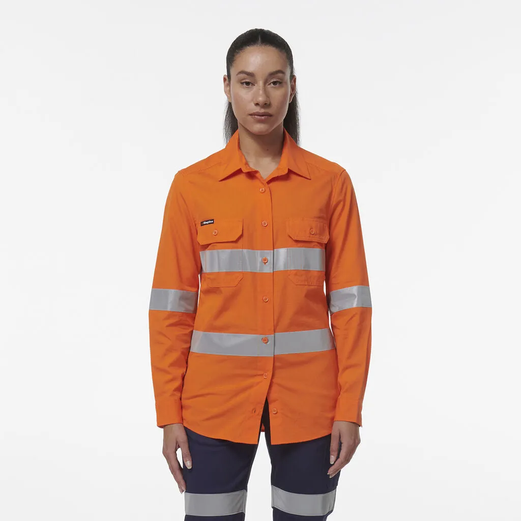 Womens Workcool Vented Reflective Shirt - K44231